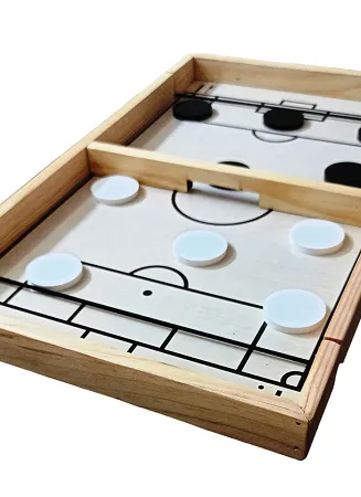 String hockey game at Riveria by V Stays indoor activity area