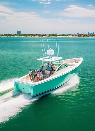 Speed boat ride near Riveria by V Stays for adventure seekers